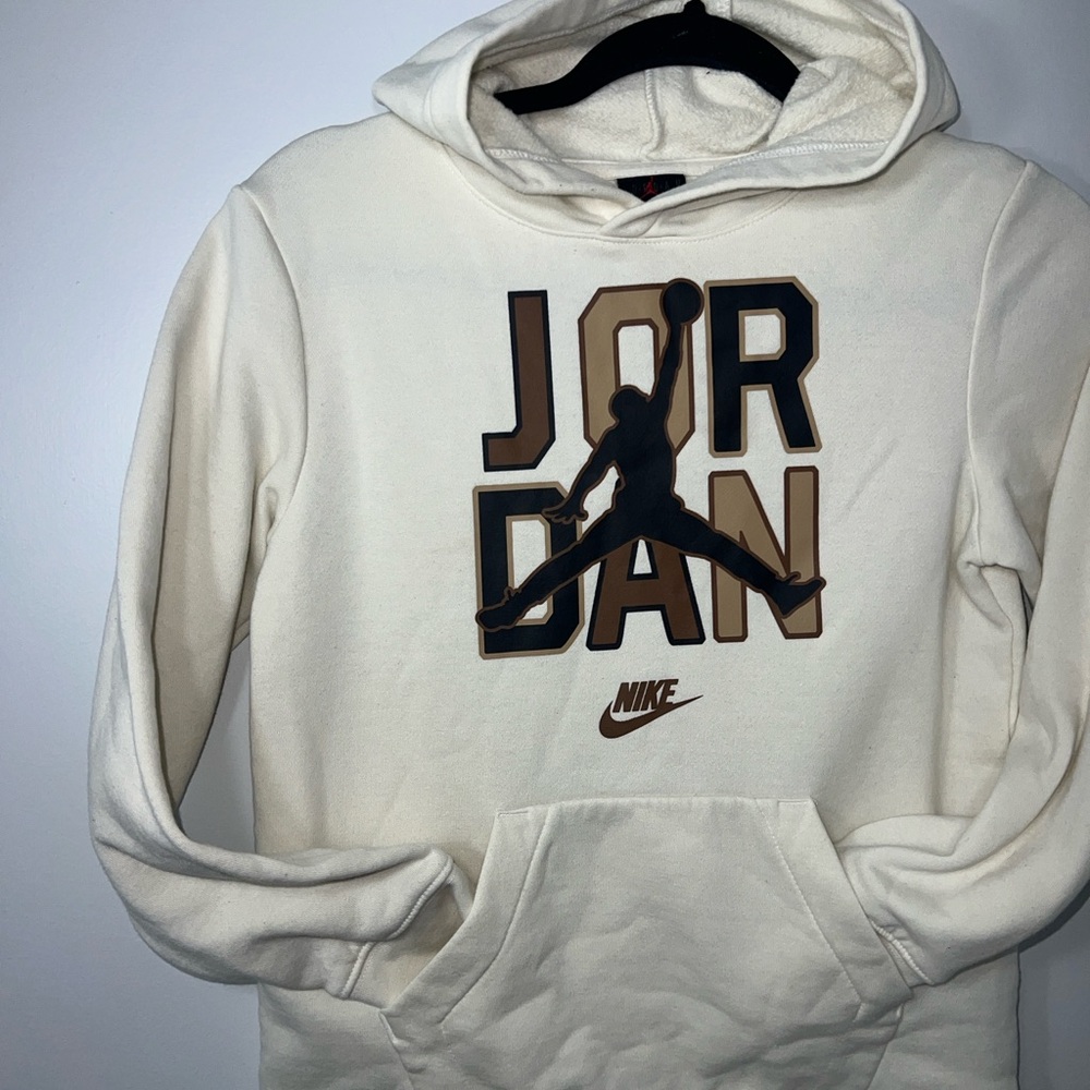 Nike White Jordan Hoodie Excellent condition
